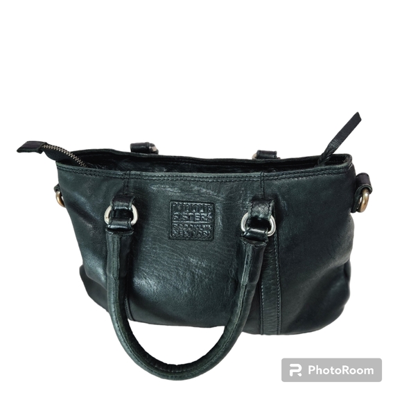 Tyoulip Sisters Lamb Leather women's handbag size OS black - Picture 3 of 11